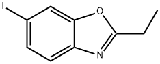 Benzoxazole, 2-ethyl-6-iodo- Struktur