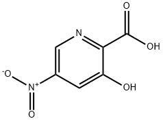 3-Hydroxy-5-nitropicolinic acid Struktur