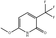 2(1H)-Pyridinone, 6-methoxy-3-(trifluoromethyl)- Struktur