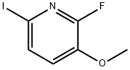 Pyridine, 2-fluoro-6-iodo-3-methoxy- Struktur