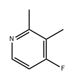 Pyridine, 4-fluoro-2,3-dimethyl- Struktur