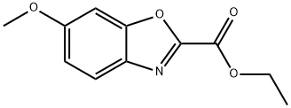 2-Benzoxazolecarboxylic acid, 6-methoxy-, ethyl ester Struktur