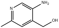 5-Amino-2-methylpyridine-4-methanol Struktur