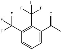 Ethanone, 1-[2,3-bis(trifluoromethyl)phenyl]- Struktur