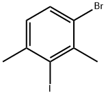 Benzene, 1-bromo-3-iodo-2,4-dimethyl- Struktur