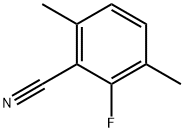 Benzonitrile, 2-fluoro-3,6-dimethyl- Struktur