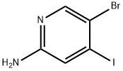 2-Pyridinamine, 5-bromo-4-iodo- Struktur