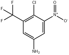 4-Chloro-3-nitro-5-(trifluoromethyl)aniline Struktur