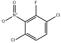 Benzene, 1,4-dichloro-2-fluoro-3-nitro- Struktur