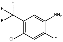 4-chloro-2-fluoro-5-(trifluoromethyl)aniline Struktur