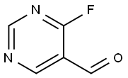 5-Pyrimidinecarboxaldehyde, 4-fluoro- Struktur