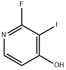 2-Fluoro-3-iodo-4-pyridinol Struktur