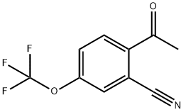 2'-Cyano-4'-(trifluoromethoxy)acetophenone Struktur