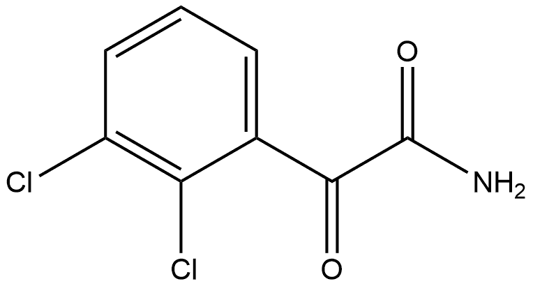 Benzeneacetamide, 2,3-dichloro-α-oxo- Struktur