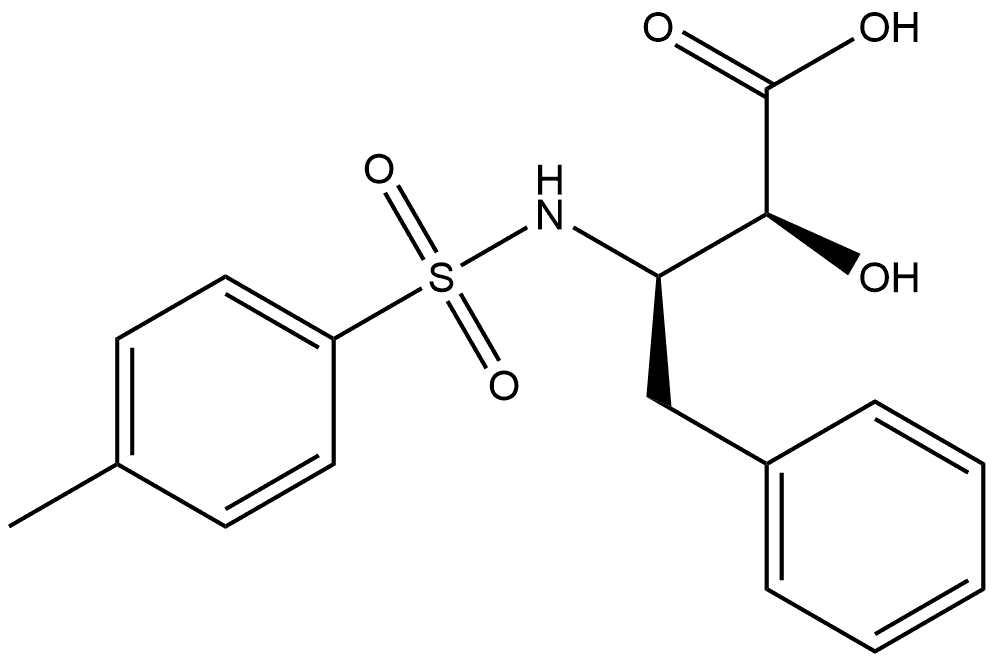 Benzenebutanoic acid, α-hydroxy-β-[[(4-methylphenyl)sulfonyl]amino]-, (αS,βR)-