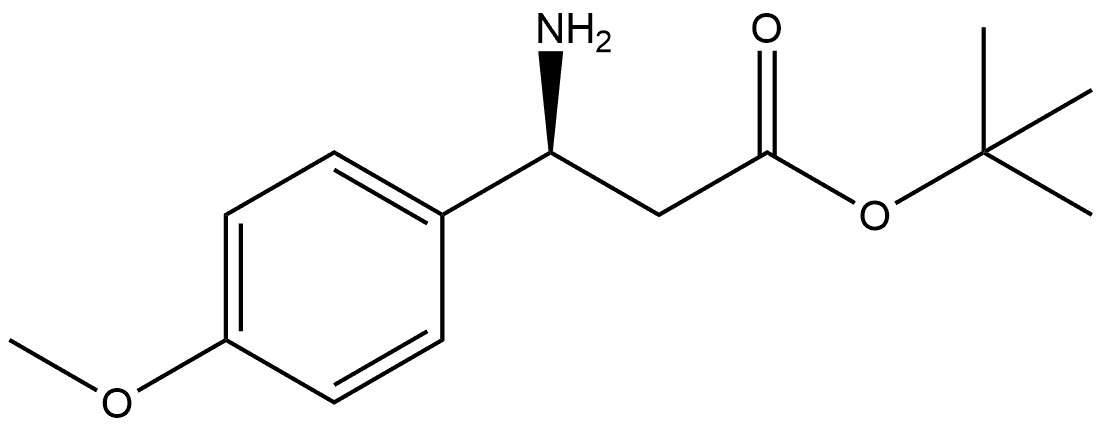 Benzenepropanoic acid, β-amino-4-methoxy-, 1,1-dimethylethyl ester, (βS)-