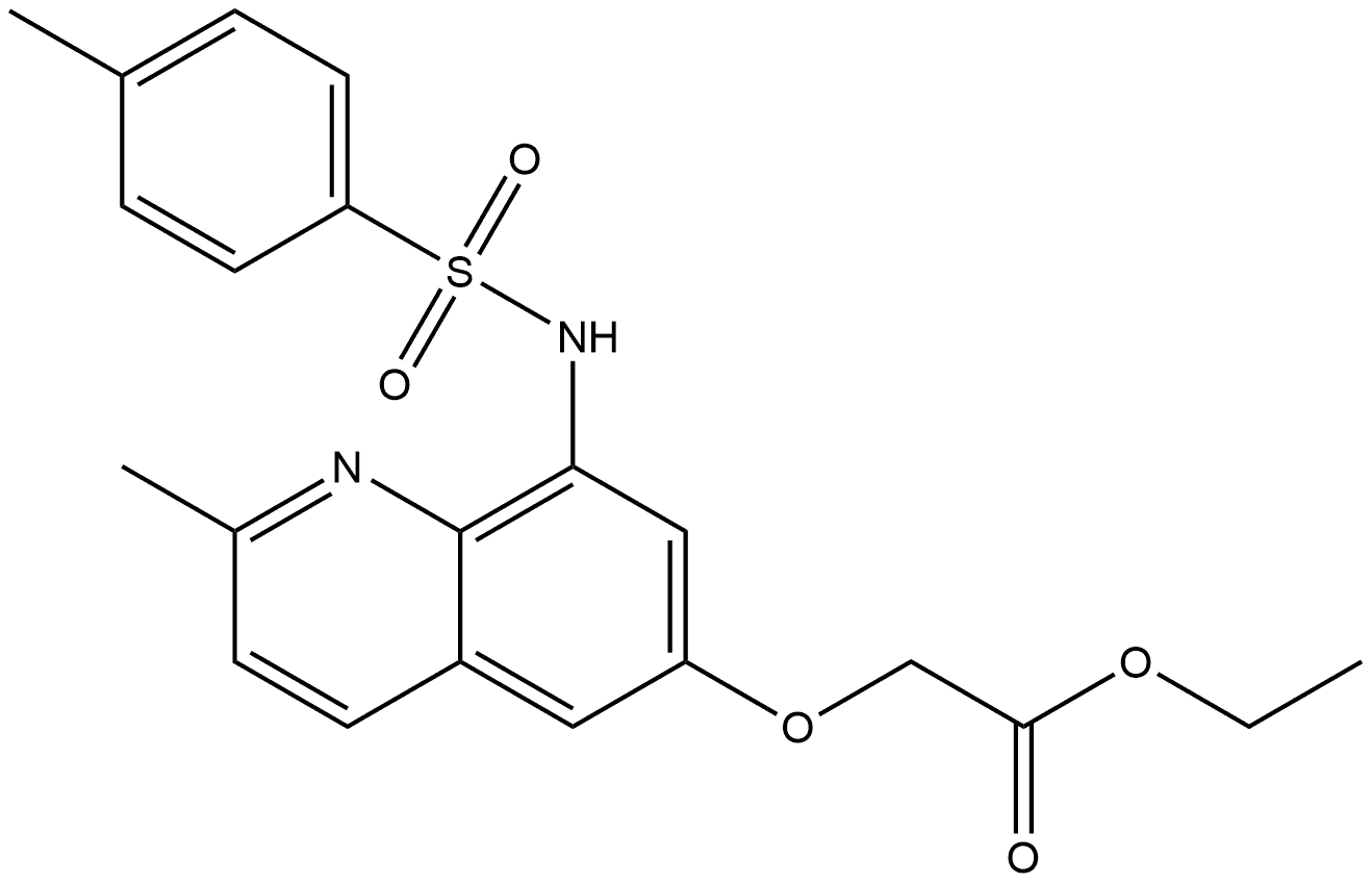 Zinquin Ethyl Ester Struktur