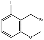 2-Iodo-6-methoxybenzyl bromide Struktur