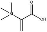 2-Propenoic acid, 2-(trimethylsilyl)- Struktur