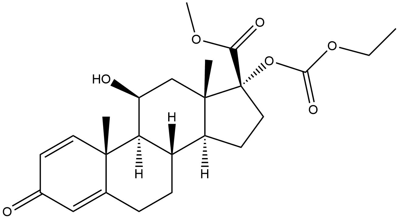 Loteprednol Impurity 7 Struktur