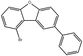 Dibenzofuran, 1-bromo-8-phenyl- Struktur