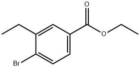 Ethyl 4-bromo-3-ethylbenzoate Struktur