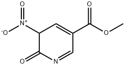 Methyl 5,6-dihydro-5-nitro-6-oxo-3-pyridinecarboxylate Struktur