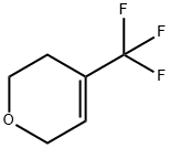 3,6-Dihydro-4-(trifluoromethyl)-2H-pyran Struktur