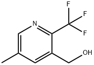 3-Hydroxymethyl-5-methyl-2-(trifluoromethyl)pyridine Struktur