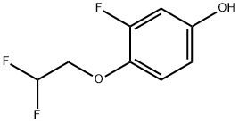 3-Fluoro-4-(2,2-difluoroethoxy)phenol Struktur