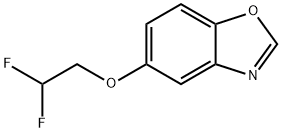 5-(2,2-Difluoroethoxy)-1,3-benzoxazole Struktur