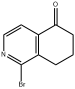 5(6H)-Isoquinolinone, 1-bromo-7,8-dihydro- Struktur