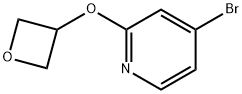 4-Bromo-2-(oxetan-3-yloxy)pyridine Struktur