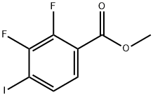 Methyl 2,3-difluoro-4-iodobenzoate Struktur