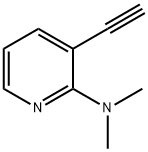 2-Pyridinamine, 3-ethynyl-N,N-dimethyl- Struktur