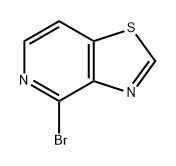 Thiazolo[4,5-c]pyridine, 4-bromo- Struktur