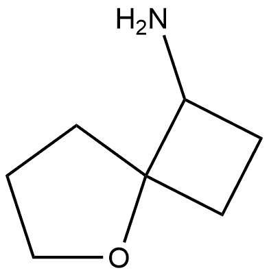 5-Oxaspiro[3.4]octan-1-amine Struktur