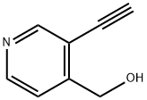 4-Pyridinemethanol, 3-ethynyl- Struktur