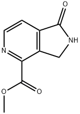 methyl
1-oxo-1H,2H,3H-pyrrolo[3,4-c]pyridine-4-carboxyl
ate Struktur