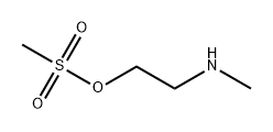 Ethanol, 2-(methylamino)-, 1-methanesulfonate Struktur