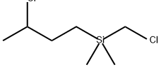 Silane, (3-chlorobutyl)(chloromethyl)dimethyl- Struktur