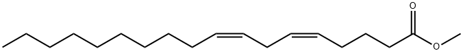 Methyl 5(Z),8(Z)-Octadecadienoate Struktur