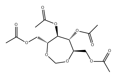 D-Mannitol, 2,5-O-methylene-, tetraacetate (9CI)