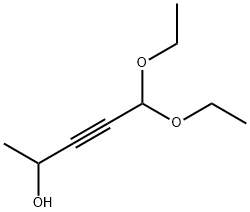 3-Pentyn-2-ol, 5,5-diethoxy- Struktur