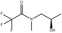 2,2,2-Trifluoro-N-[(2R)-2-hydroxypropyl]-N-methylacetamide Struktur