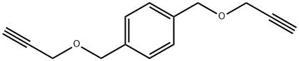 1,4-bis((prop-2-yn-1-yloxy)methyl)benzene Struktur