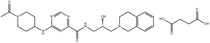 Pemrametostat succinate Structure