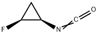 Cyclopropane, 1-fluoro-2-isocyanato-, (1S-cis)- (9CI) Struktur