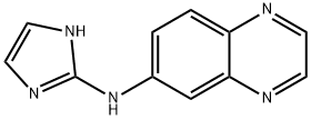 6-Quinoxalinamine, N-1H-imidazol-2-yl- Struktur