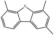 Dibenzothiophene, 2,4,6-trimethyl- Struktur